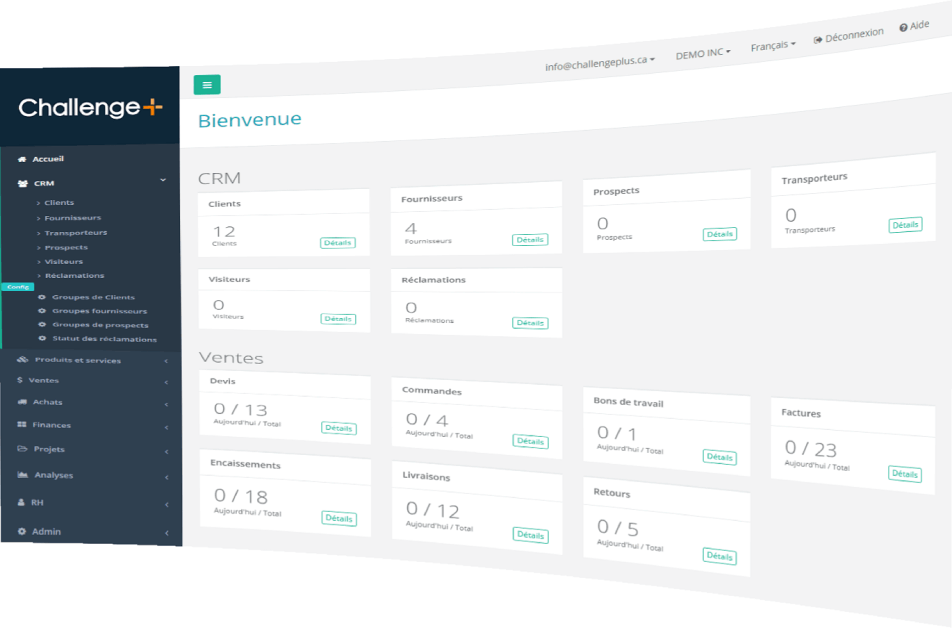 ChallengePlus - CRM
